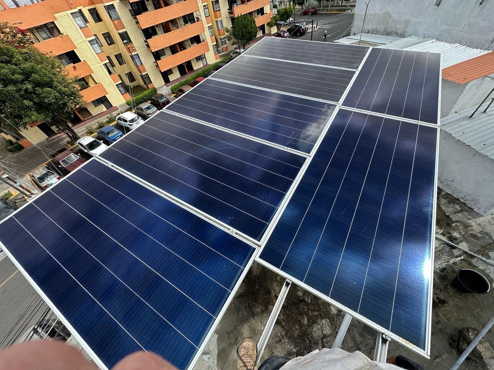 Paneles solares comerciales